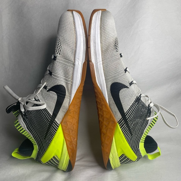Nike Metcon Neon DSX Flyknit 2 CrossFit Mens 14 Gum Volt Black Yellow 924423-107 - Picture 10 of 15